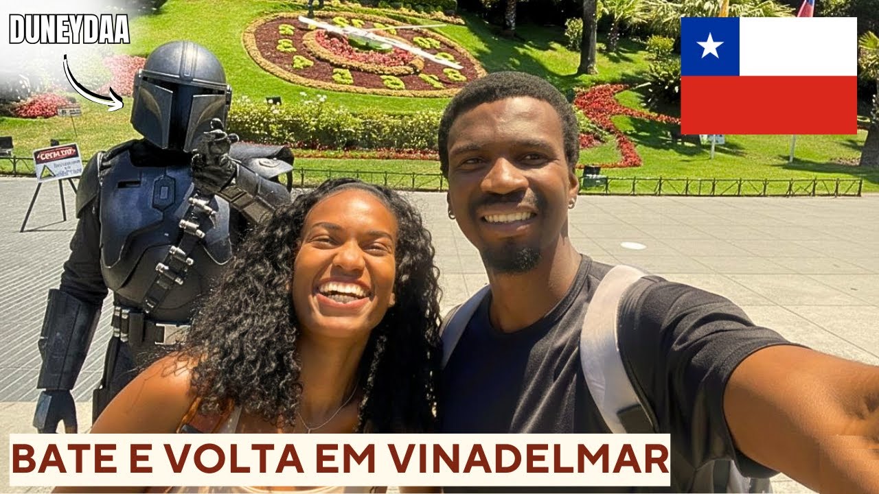 Vina del Mar, conhecemos as Praias, Relógio das Flores e o Castillo Wulff