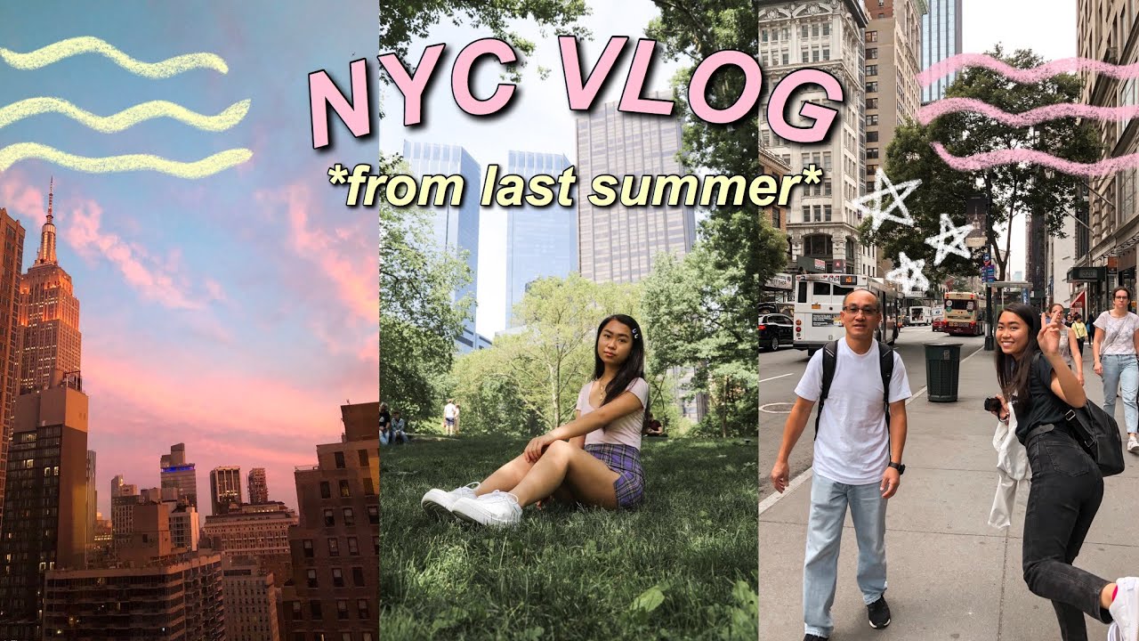 hawaii to NYC for the first time (vlog from last summer)