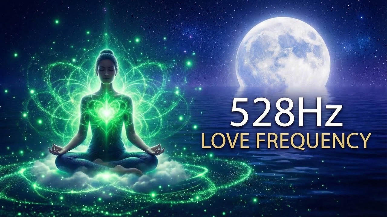 528Hz Love Frequency | Heart Chakra Healing & Emotional Release. #528hz   #meditationmusic