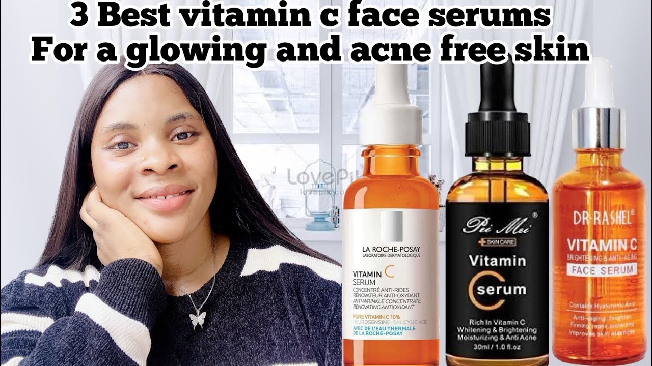 THIS 3 BEST VITAMIN C FACE SERUMS ACTUALLY CHANGED MY SKIN THEY GLOW AND MAKE YOUR FACE SHINE #Acne