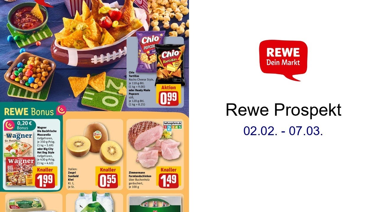 Rewe Prospekt   02.02. - 07.03.