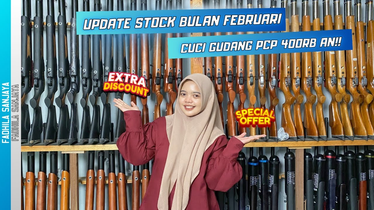 CUCI GUDANG SPESIAL RAMADHAN PCP Mulai 400 rb AJA‼️ DAFTAR HARGA SENAPAN PROMO