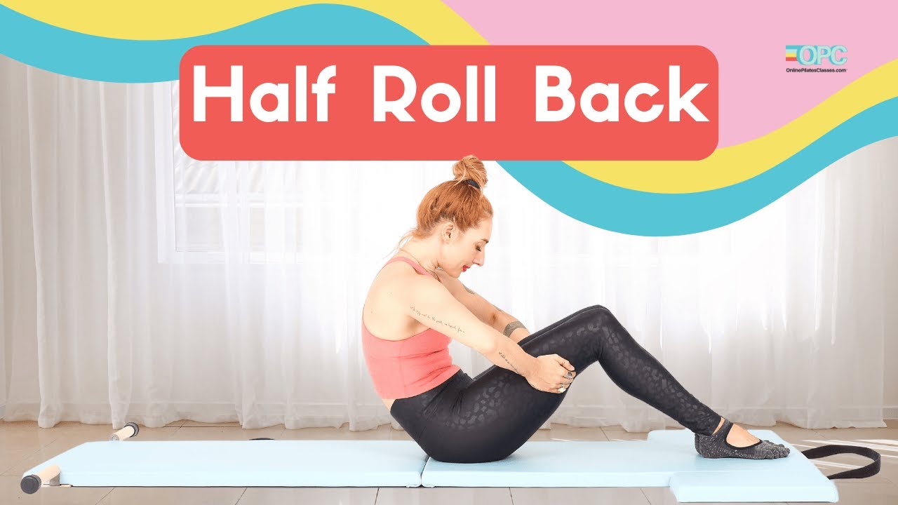 Half Roll Back on the Mat | Online Pilates Classes