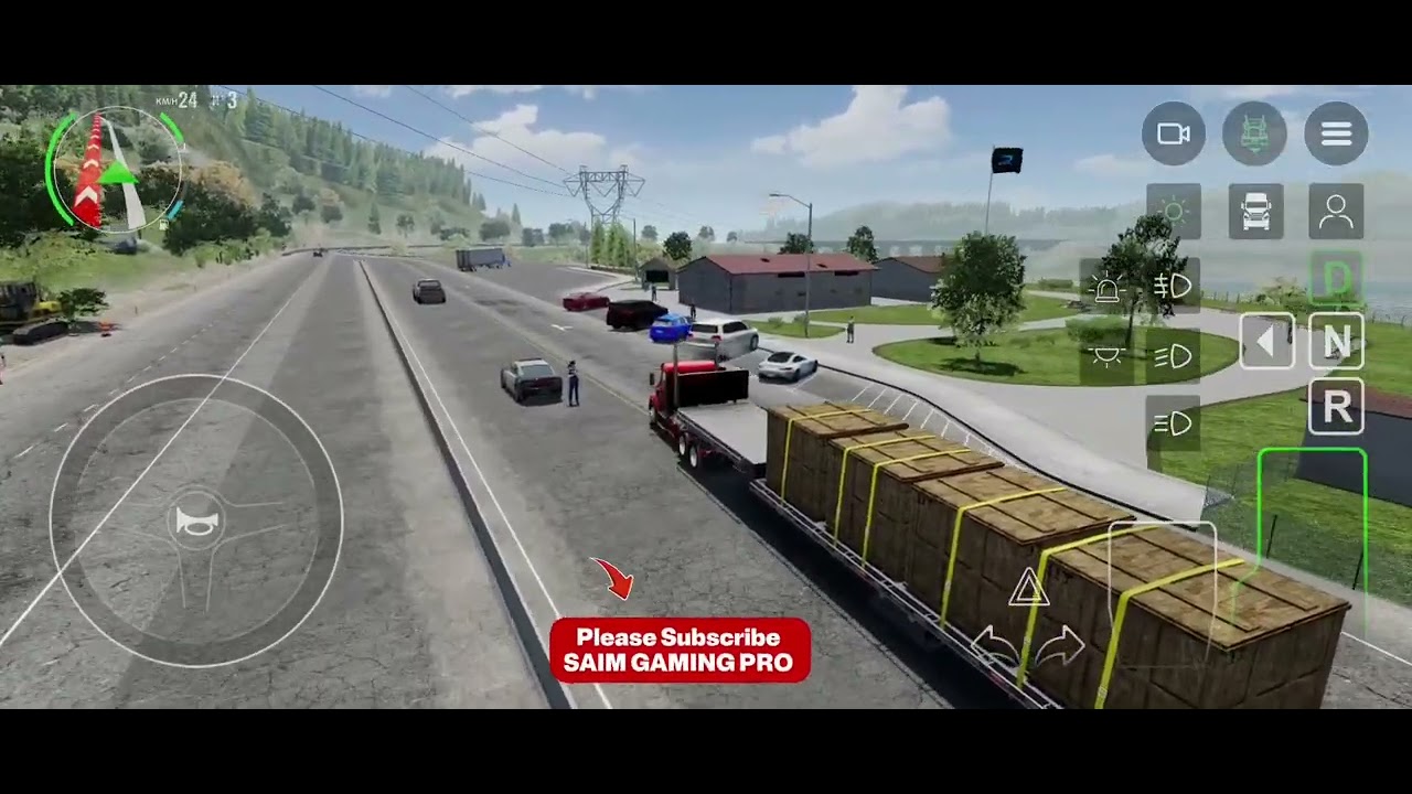 Truck Simulator  Big Rigs  #newtrucksimulator #viralvideo #playstation  @SAIMGAMINGPRO 