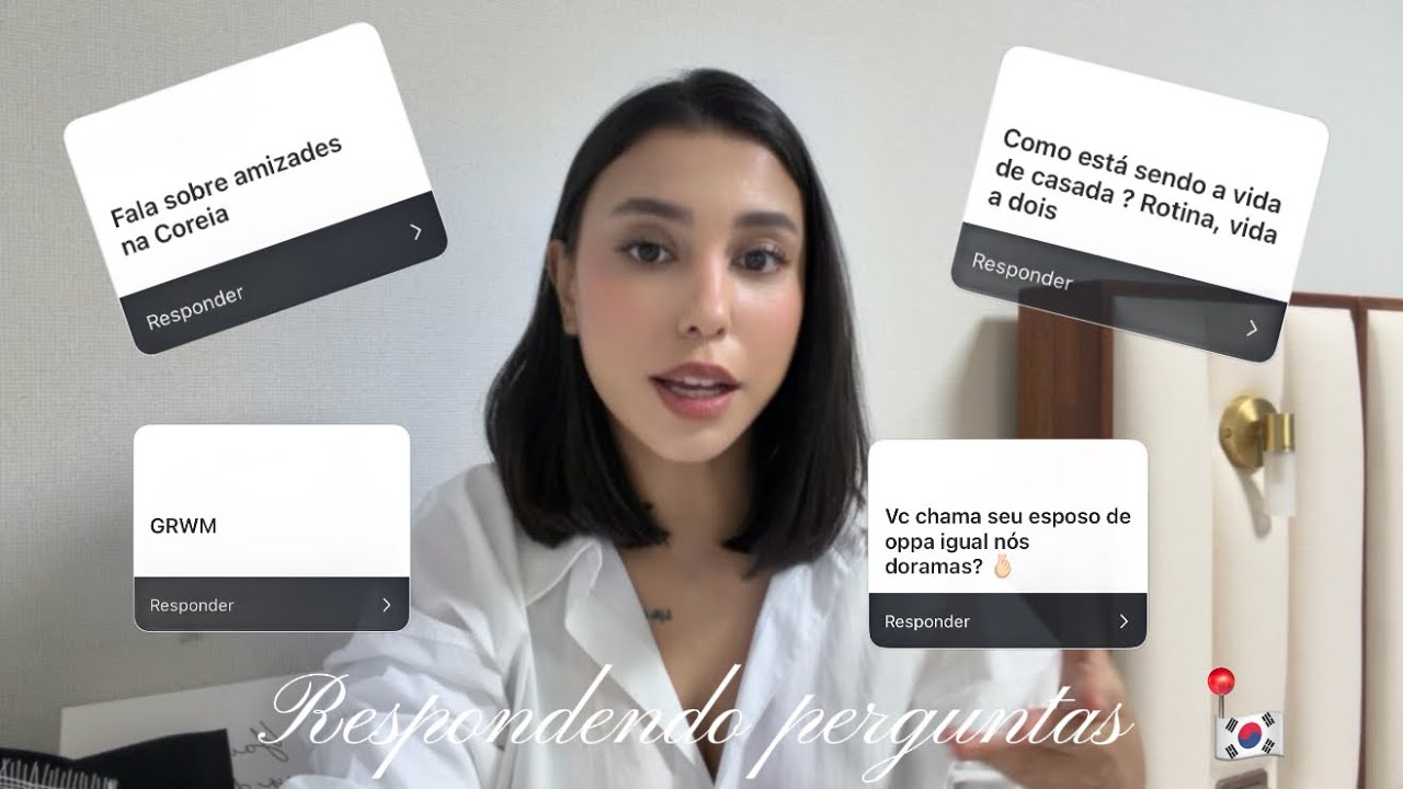 Respondendo perguntas 🇧🇷🇰🇷