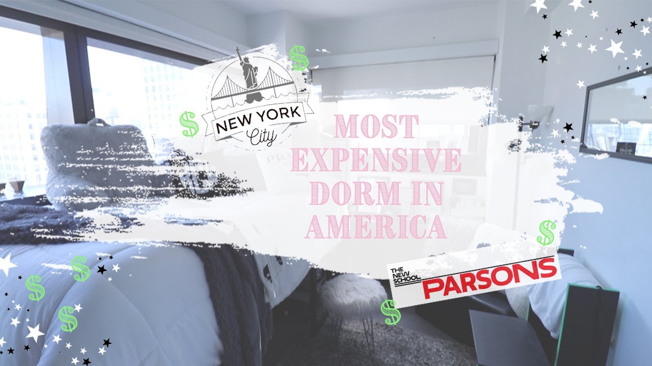 NYC COLLEGE DORM TOUR | most expensive dorm in america | KEN & HAN ☆