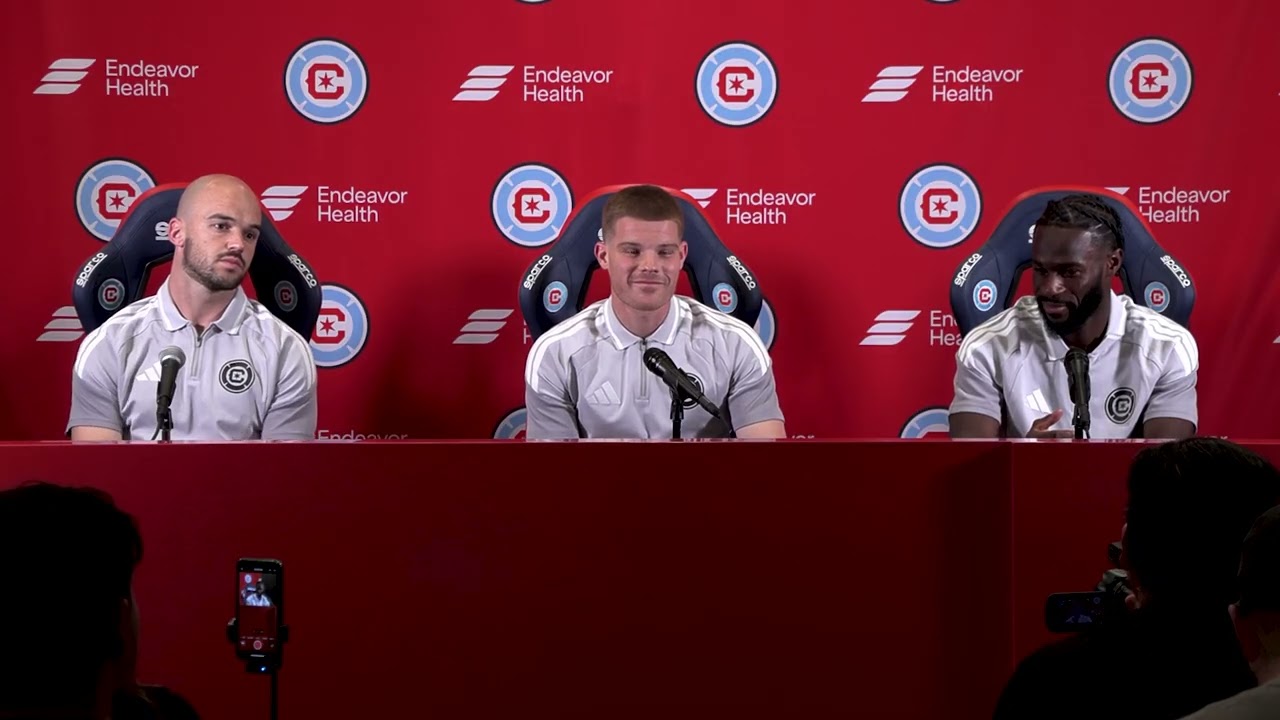 Media Day Press Conference | Andrew Gutman, Chris Mueller, and Jonathan Bamba