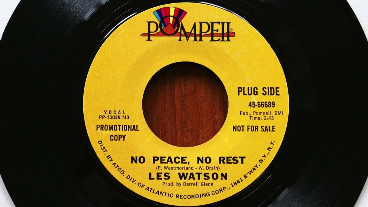 Les Watson - No peace, no rest