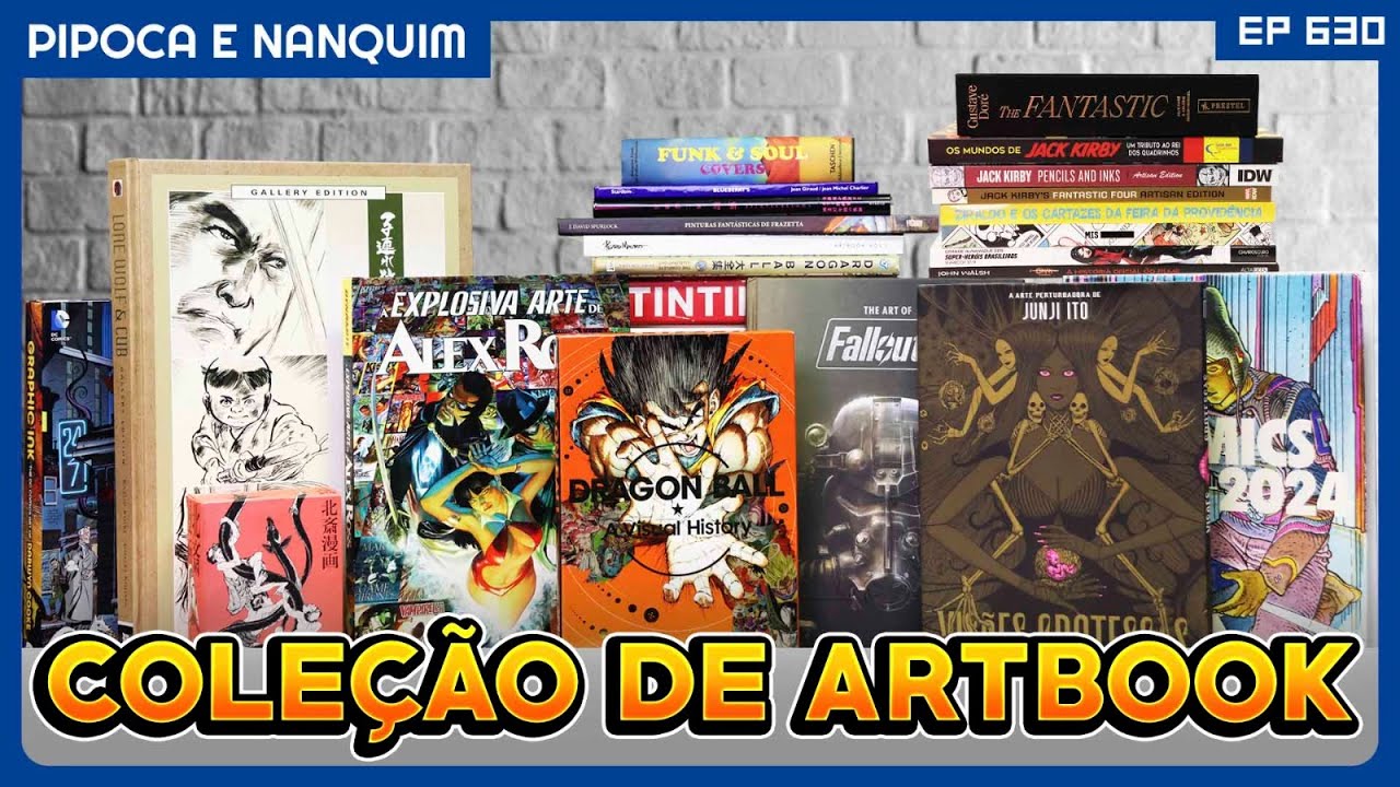 O prazer de consumir e colecionar ARTBOOKS