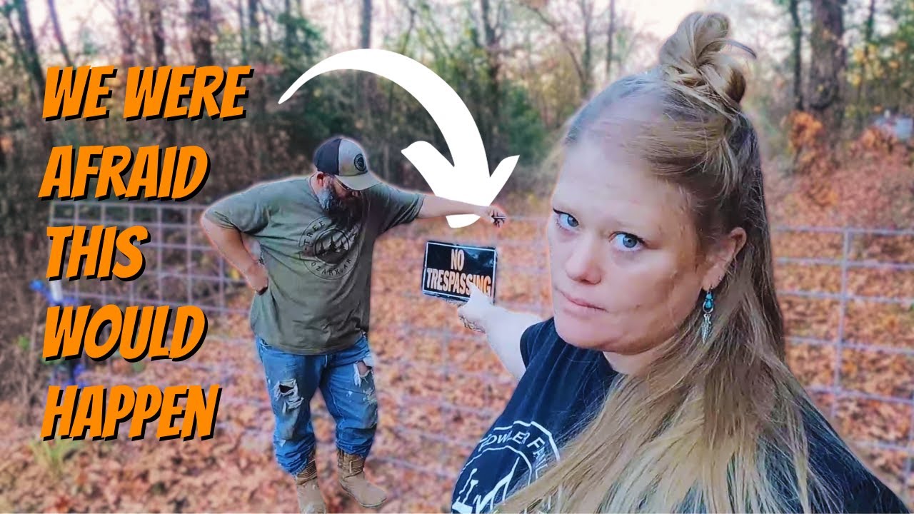 Problems with our OFF GRID property #offgrid #newproperty #couplebuilds #backtobasics #earthship