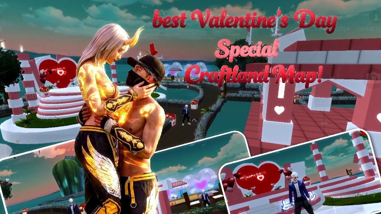 Live streaming of Free Fire Craftland map | STL Lake Map