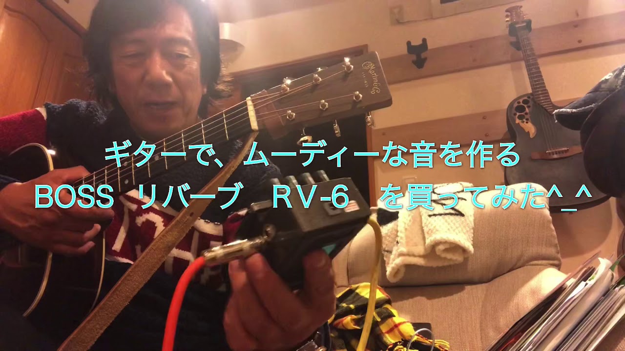 #BOSS  Reverb RV-6 #マーチンD28の音を作る　　#アンドゥのギターで遊ぶ