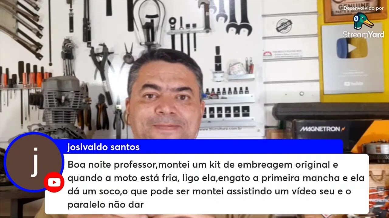 Minha moto com embreagem original dá um tranco quando engato a 1ª marcha.