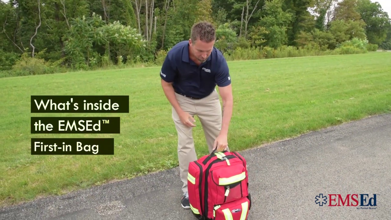 EMSEd™ by Pocket Nurse® Presents: First-in Bag
