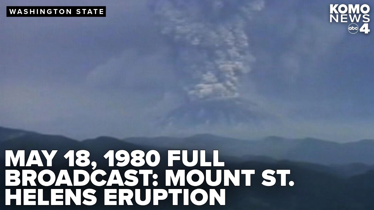 The eruption of Mount St. Helens: May 18, 1980, KOMO News broadcast | FULL SHOW