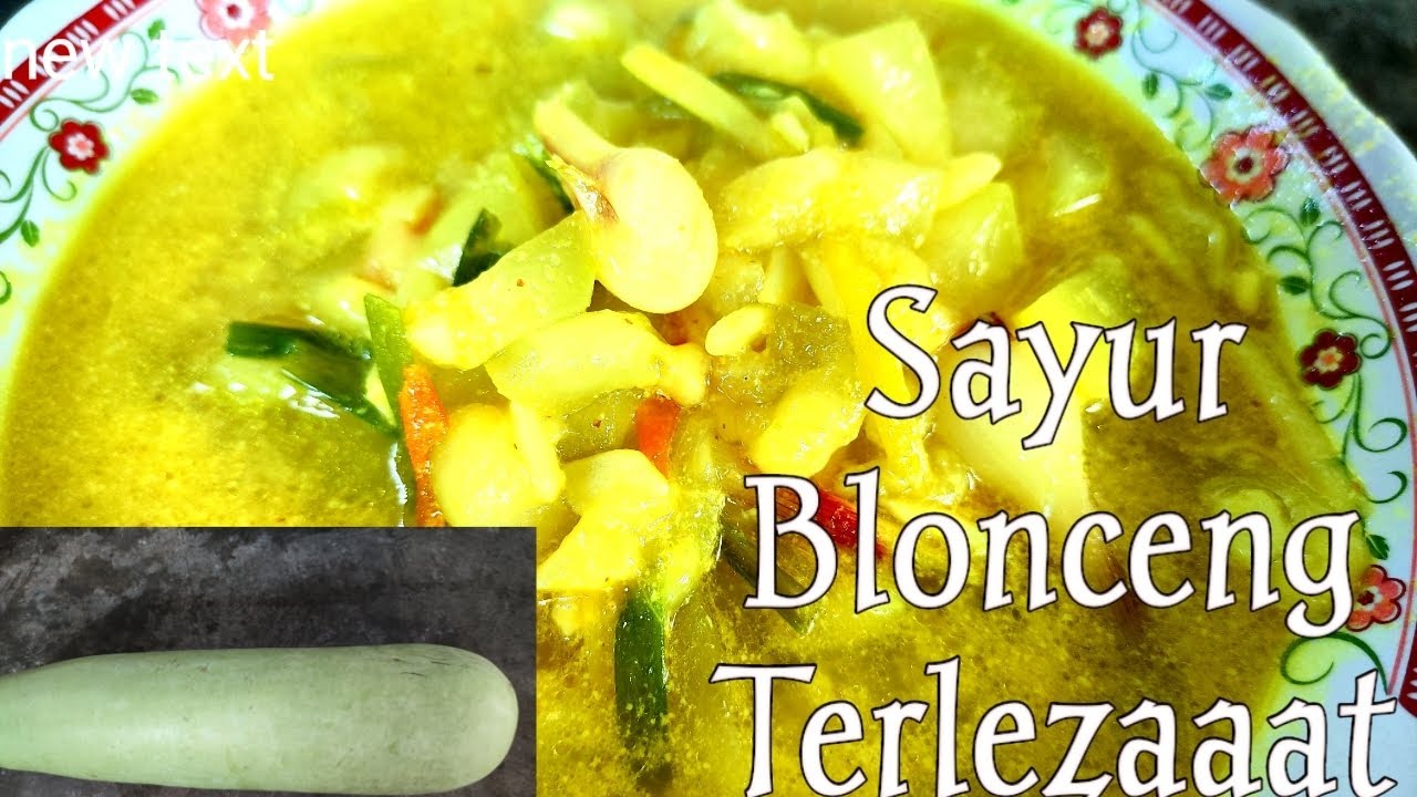 Blonceng dimasak bumbu kuning Sedap bikin nambah terus