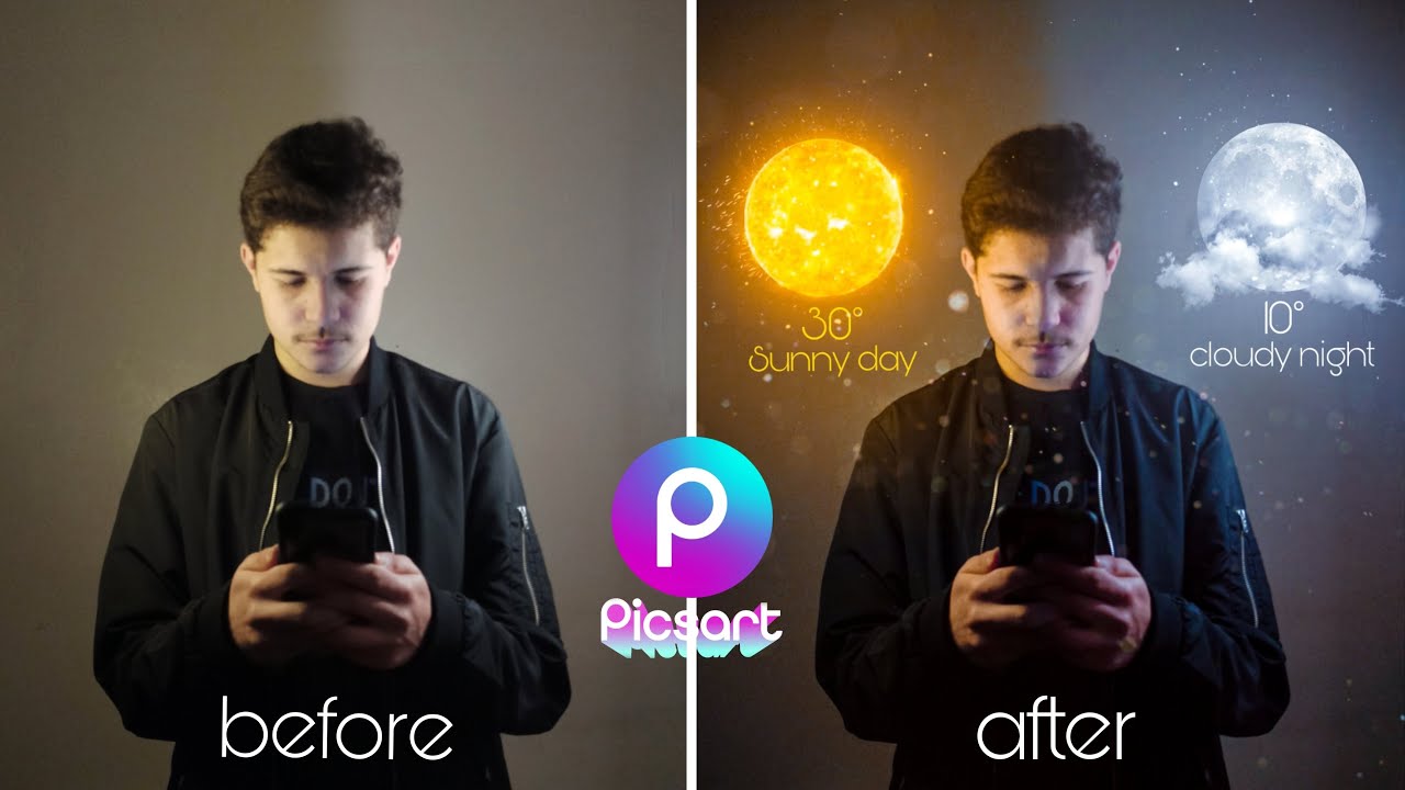 PicsArt editing | كيف تعمل صورة احترافية مثل هذه بالهاتف فقط