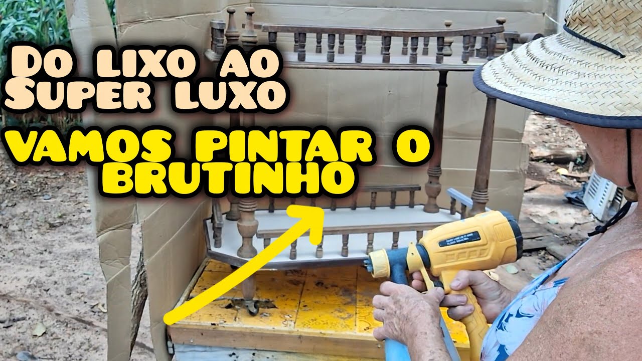 REFAZENDO ESSA RELIQUIA+CARRINHO DE CHA ANTIGO+OLHA COMO FICOU(PARTE FINAL)