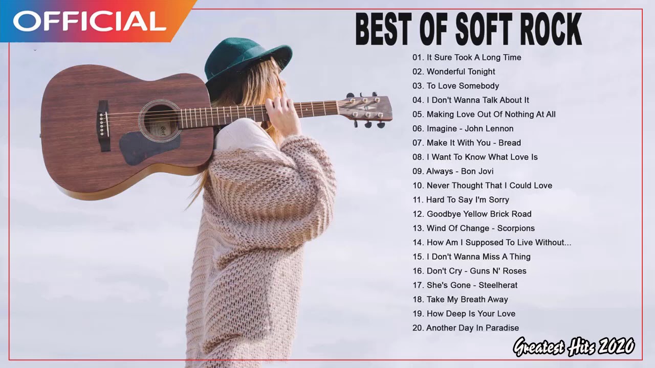 Mellow Soft Rock Songs Of All Time - Air supply, Lobo, Rod Stewart, Bee Gees, Phil Collins