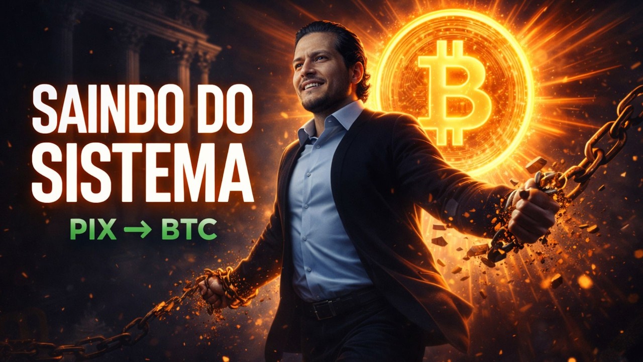 SAIA DO SISTEMA: Como Usar PIX para Bitcoin (Sem Banco e Sem KYC)
