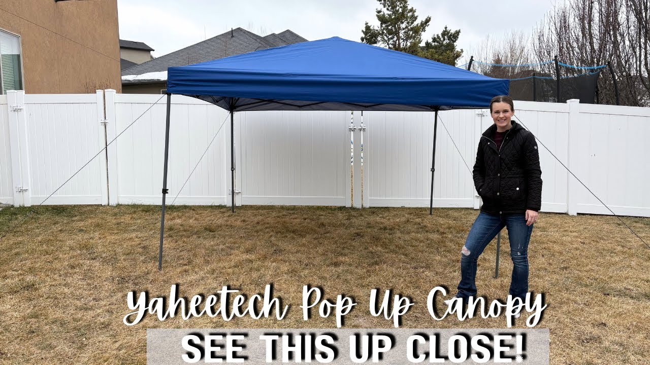 FULL REVIEW: Yaheetech 10x10 Pop Up Canopy 