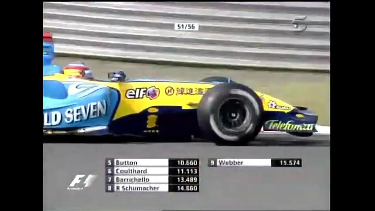 Gran Premio de F1 China Shanghai 16 de Octubre del 2005 Parte 1