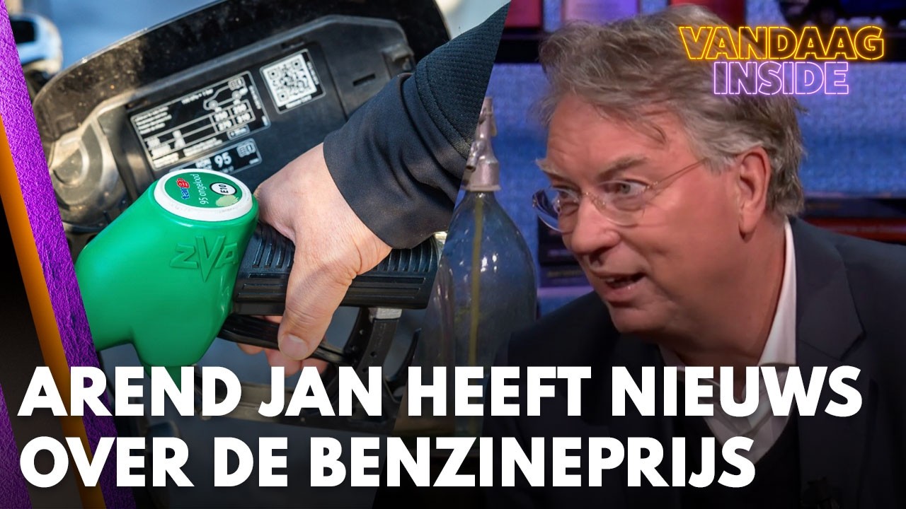 Arend Jan Boekestijn heeft nieuws over de benzineprijs: 'Dames en heren...' | VANDAAG INSIDE