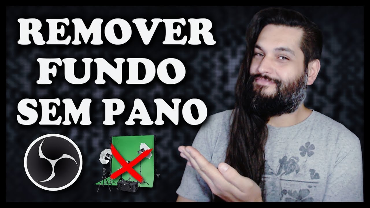 COMO REMOVER FUNDO NO OBS SEM PANO VERDE
