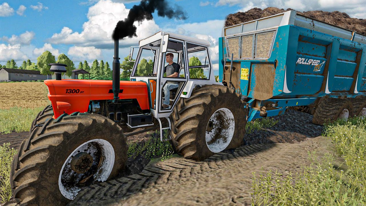 Установка БОЛЬШИХ ШИН на 1300 DT Monster | Farming Simulator 22