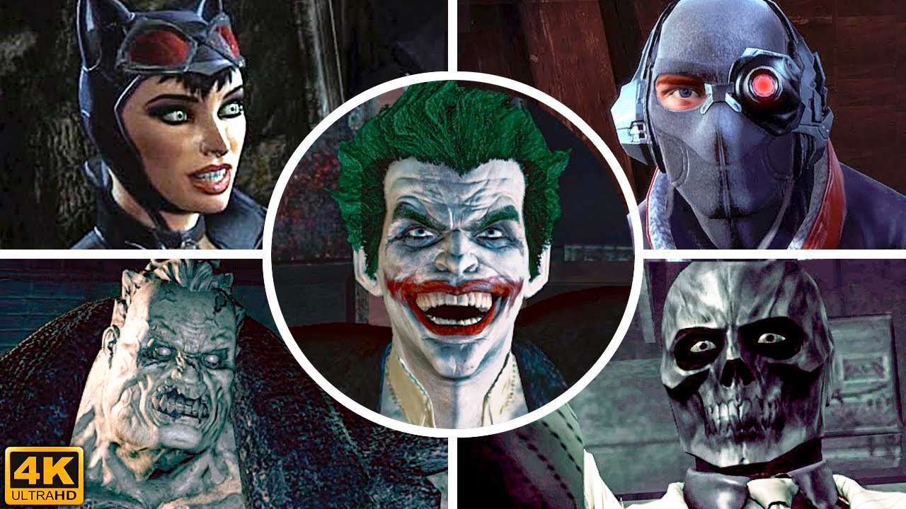 Batman: Arkham Origins Blackgate — все боссы и концовка в 4K 60FPS ULTRA HD (PS3,X360,ПК,U)