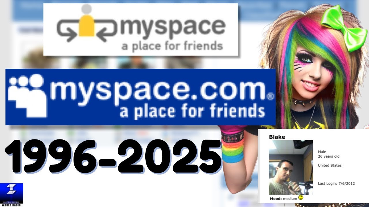 Visual History of MySpace 1996-2025 | Old Internet Browsing