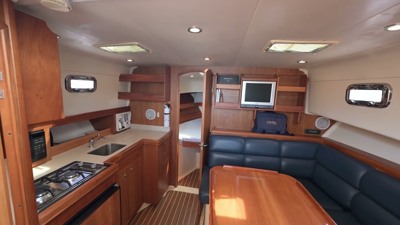 2004 Mainship Pilot 34 Walkthrough | Classic Downeast Cruiser For Sale | Seattle Yachts