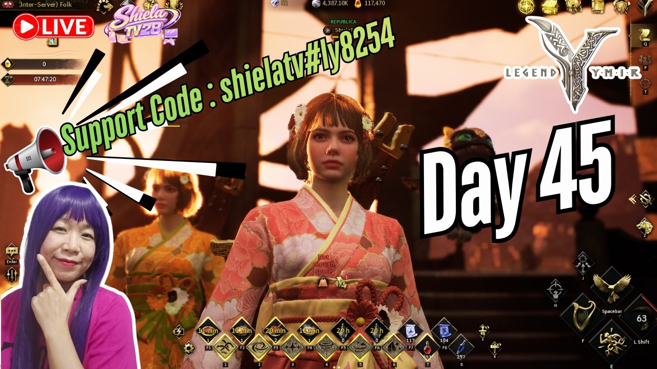 Good Vibes Gaming | Legend of YMIR Day45 💜