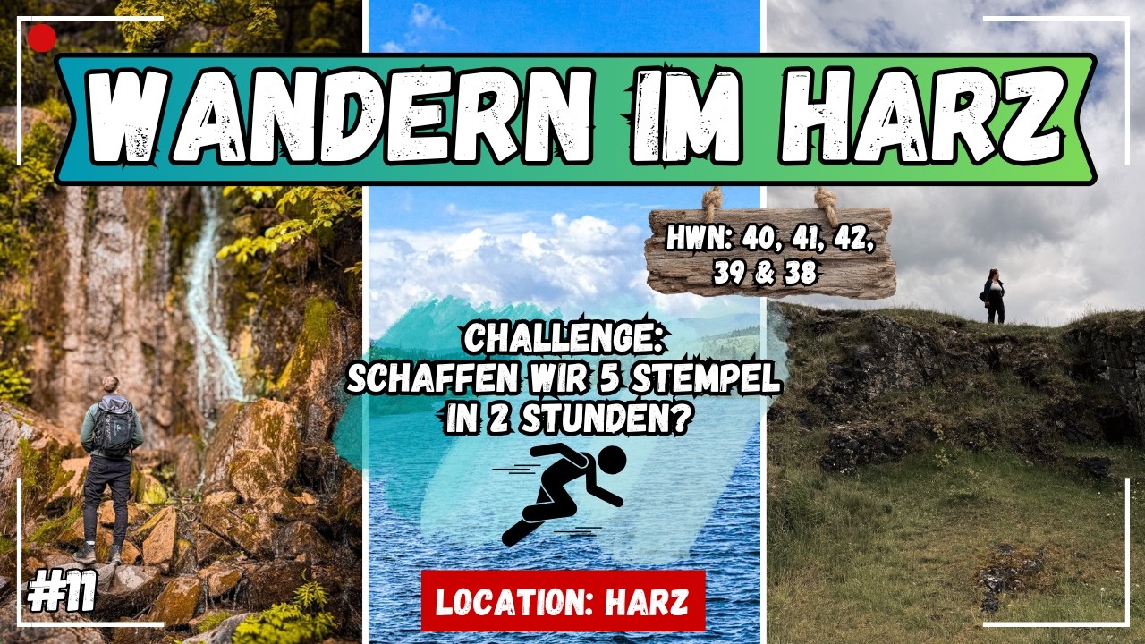 ⛰️ HOCH HINAUS - im Harz: „Unsere Stempel-Challenge im Harz!“