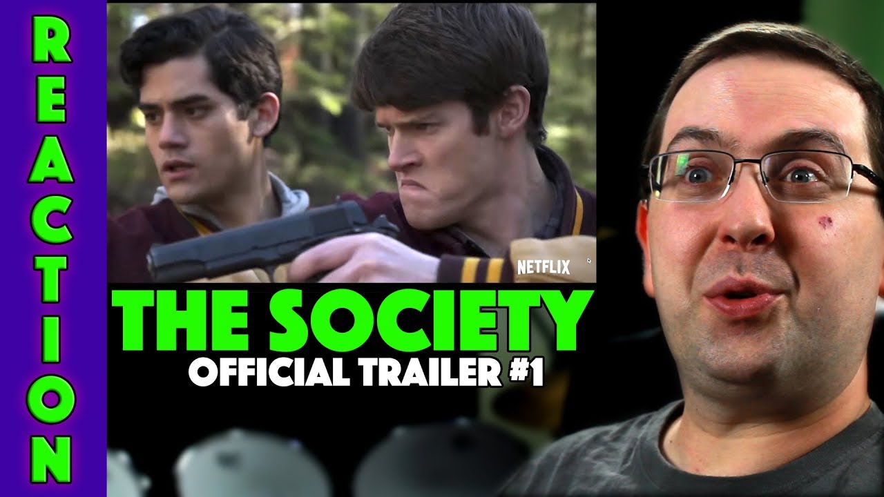 REACTION! The Society Trailer #1 - Netflix Series 2019