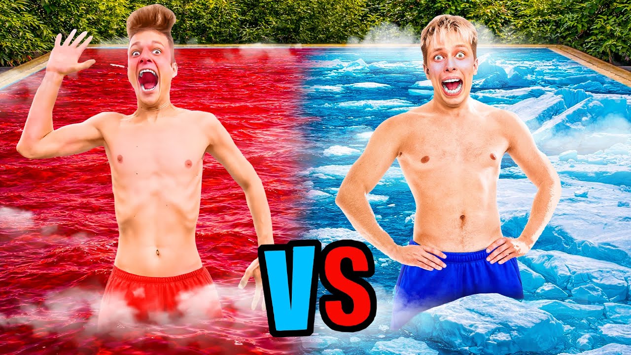 Sfida Piscina CALDO vs FREDDO !