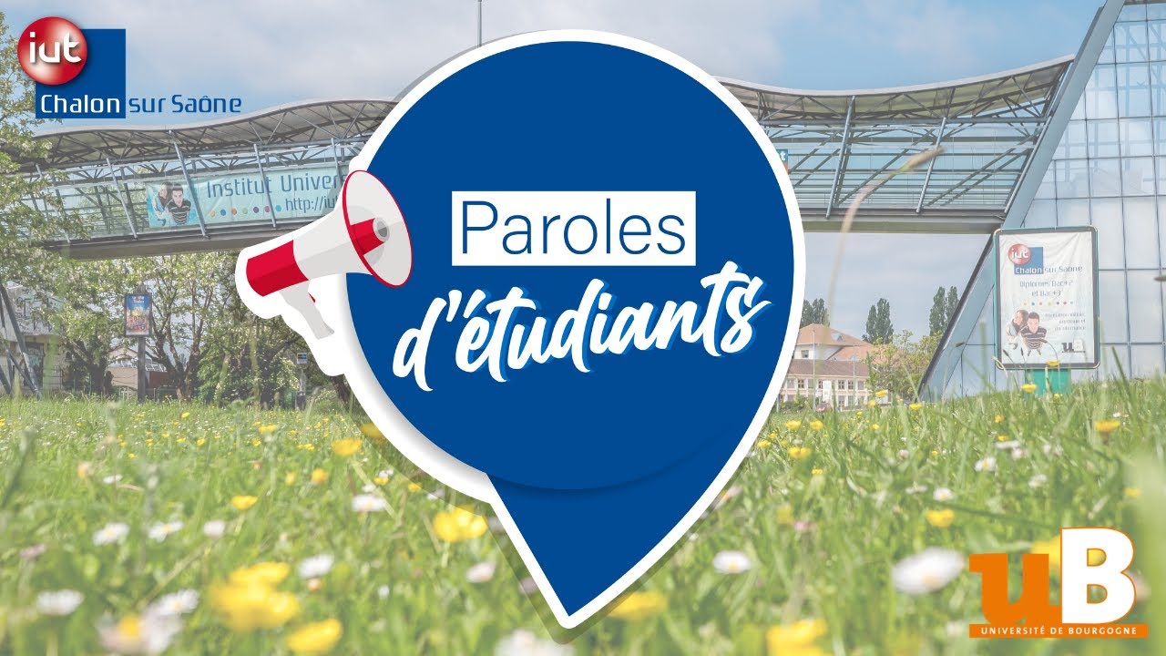Paroles d'étudiants à l'IUT de Chalon-sur-Saône - B.U.T GIM, Génie Industriel et Maintenance 👩‍🎓👨‍🎓