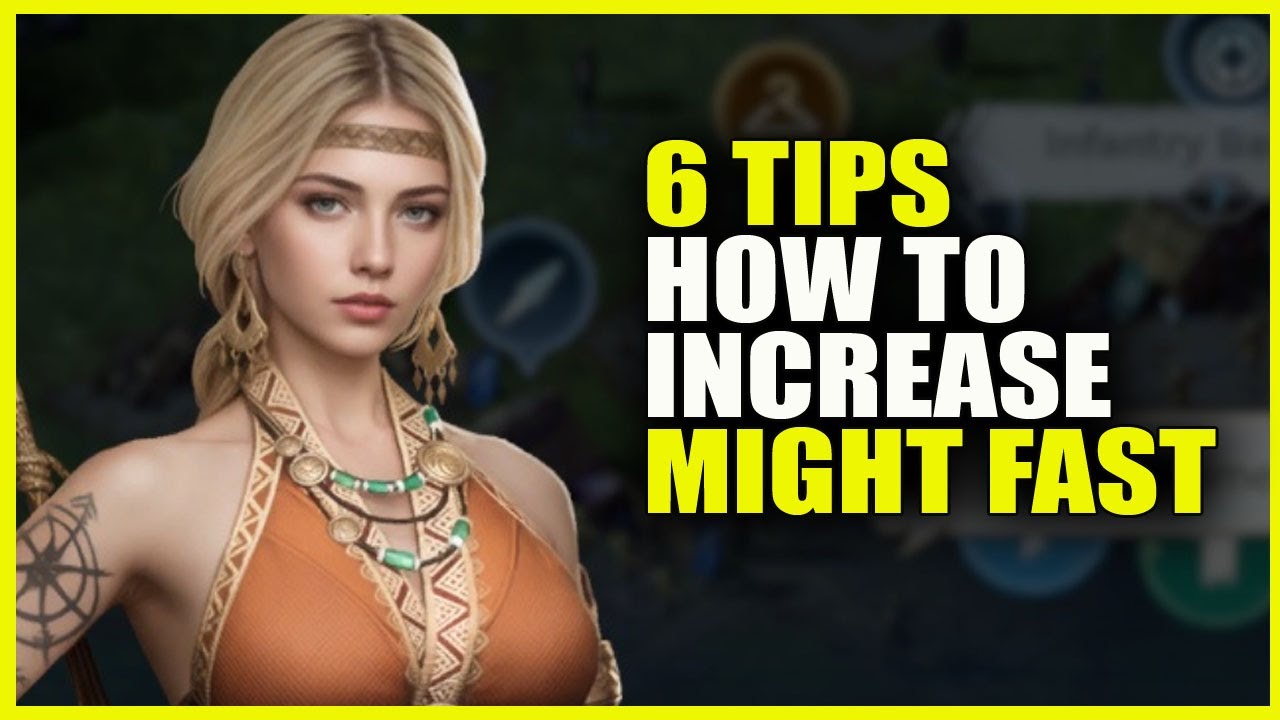 6 Tips: How to increase your Might FAST || Viking Rise Tips and Tricks