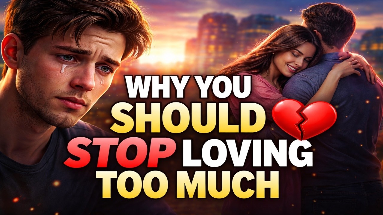 Why You Should Stop Loving Too Much | A Painful Life Lesson 💔