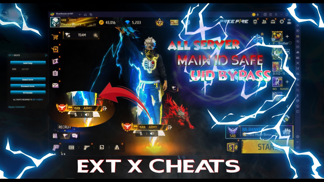 NEW OB52 SAFE PC FREE EMULATOR BYPASS 💻 FOR FREE FIRE | 100% ANTIBAN | FREE FIRE PC PANEL GRATIS 🎯