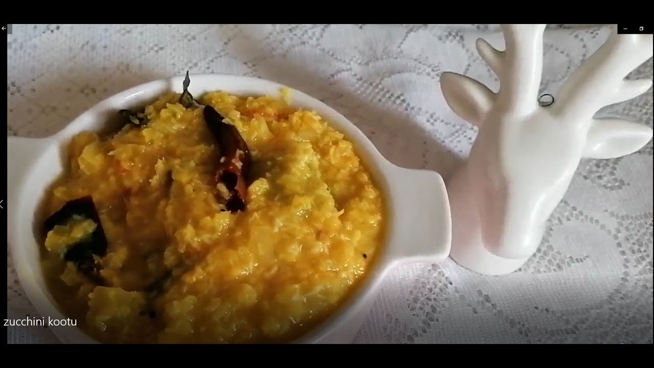 Zucchini Kootu Recipe in Tamil| Zucchini Indian Recipe|Simple and Tasty Zucchini kootu