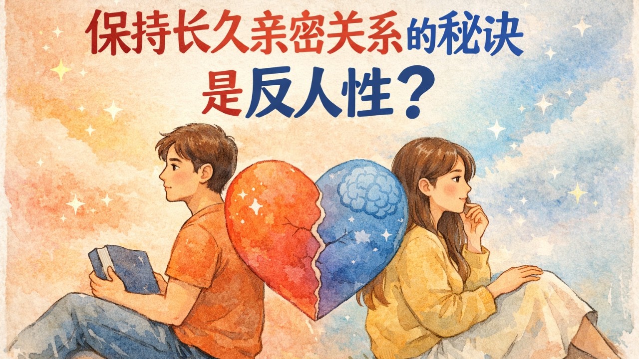保持长久亲密关系秘诀是反人性？#两性 #亲密关系 #男女 #情感