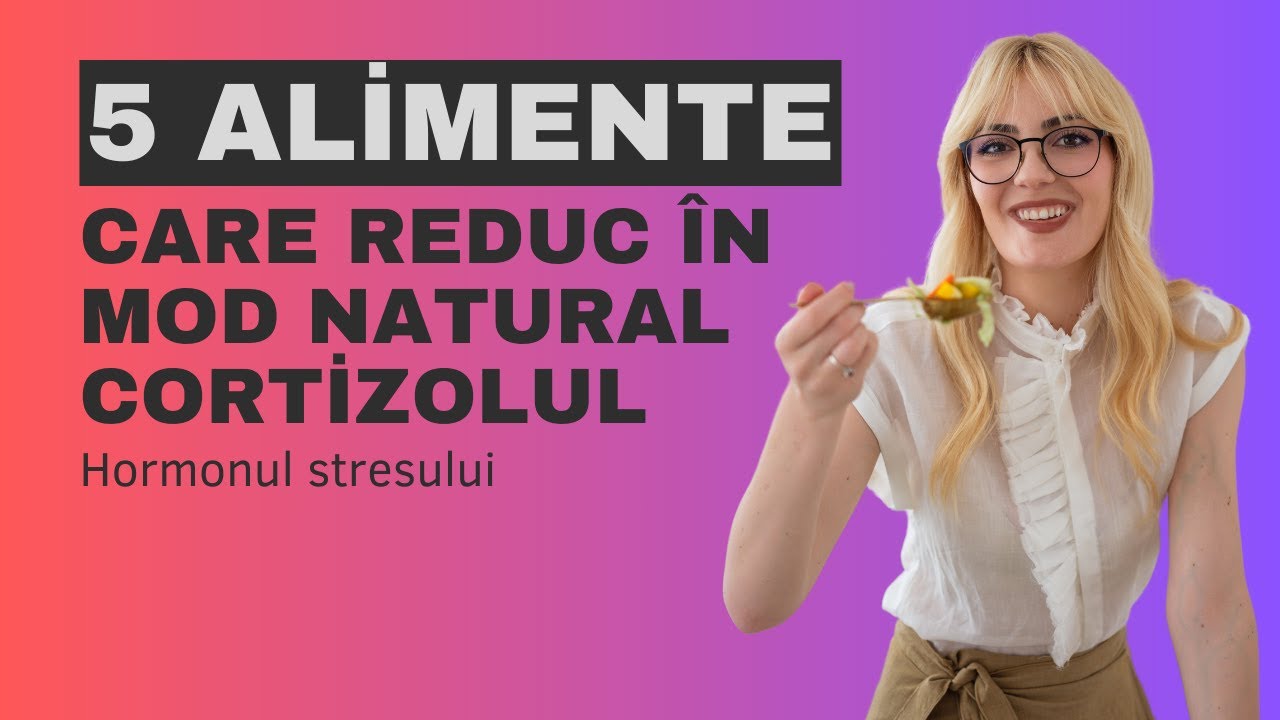 5 alimente care reduc cortizolul, hormonul stresului