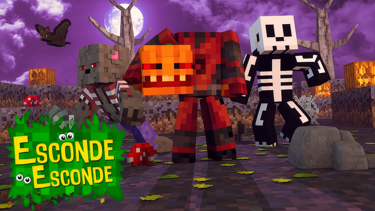 Minecraft: ESPECIAL HALLOWEEN! (Esconde-Esconde)