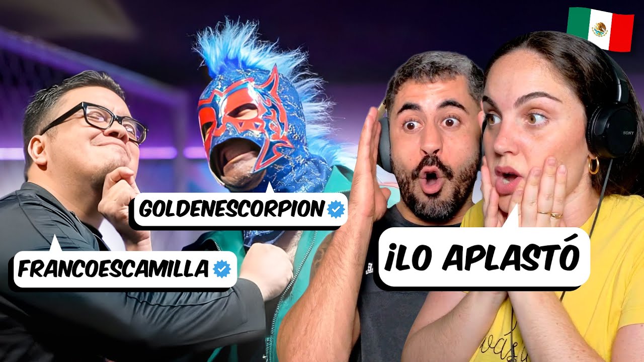 FRANCO ESCAMILLA vs ESCORPIÓN DORADO 😱 ESPAÑOLES REACCIONAN Supernova