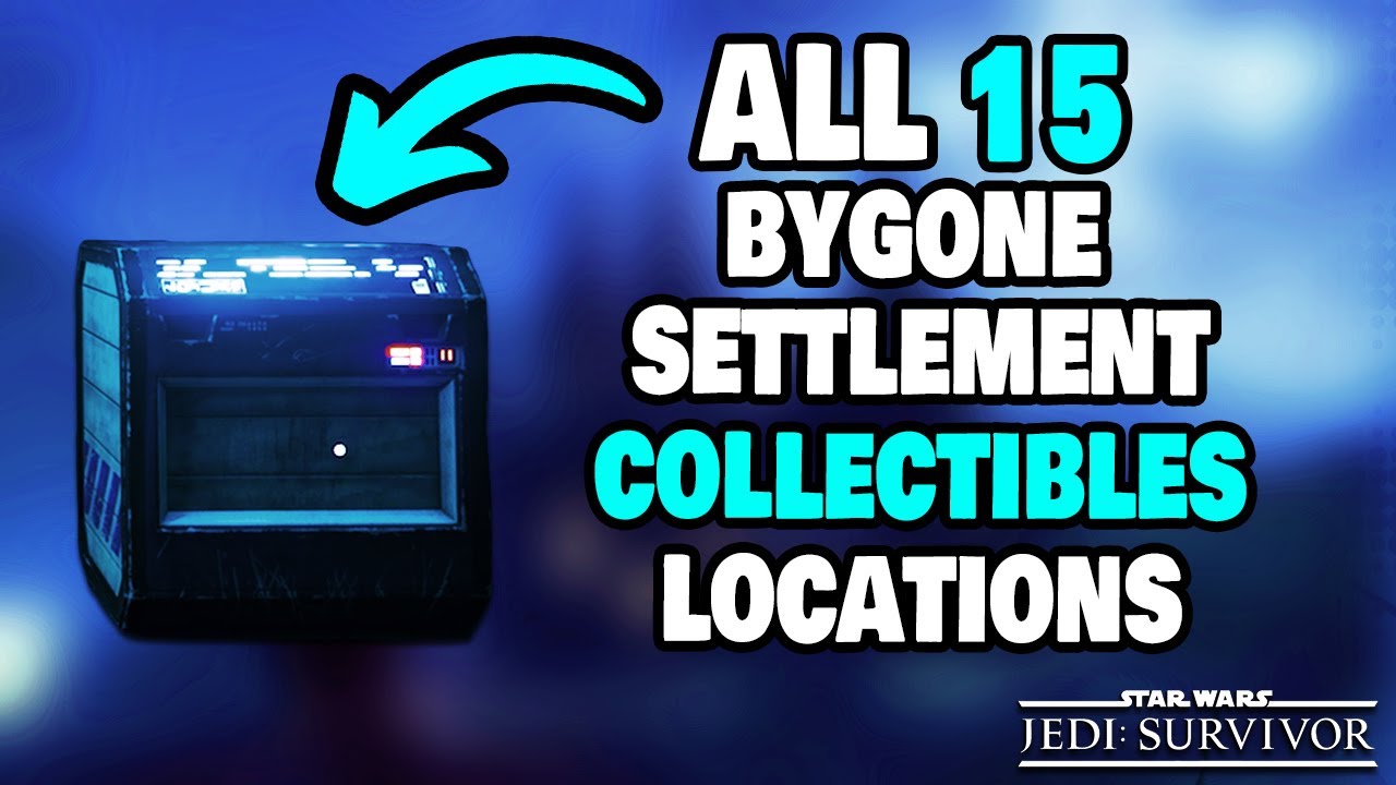 ALL 15 Bygone Settlement Collectibles Locations in Star Wars Jedi Survivor (STEP-BY-STEP)