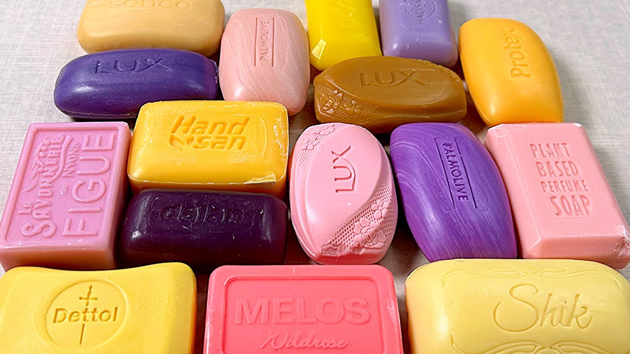 ASMR soap cutting 💗 Резка мыла АСМР