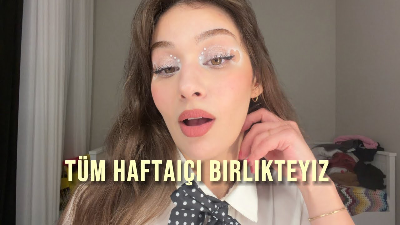 BENİMLE HAFTAİÇİ | Reelslerin Arka Planı Bu Kadar Zor Mu ? Saç Kestik, SONUNDA TATLI YEDİM !