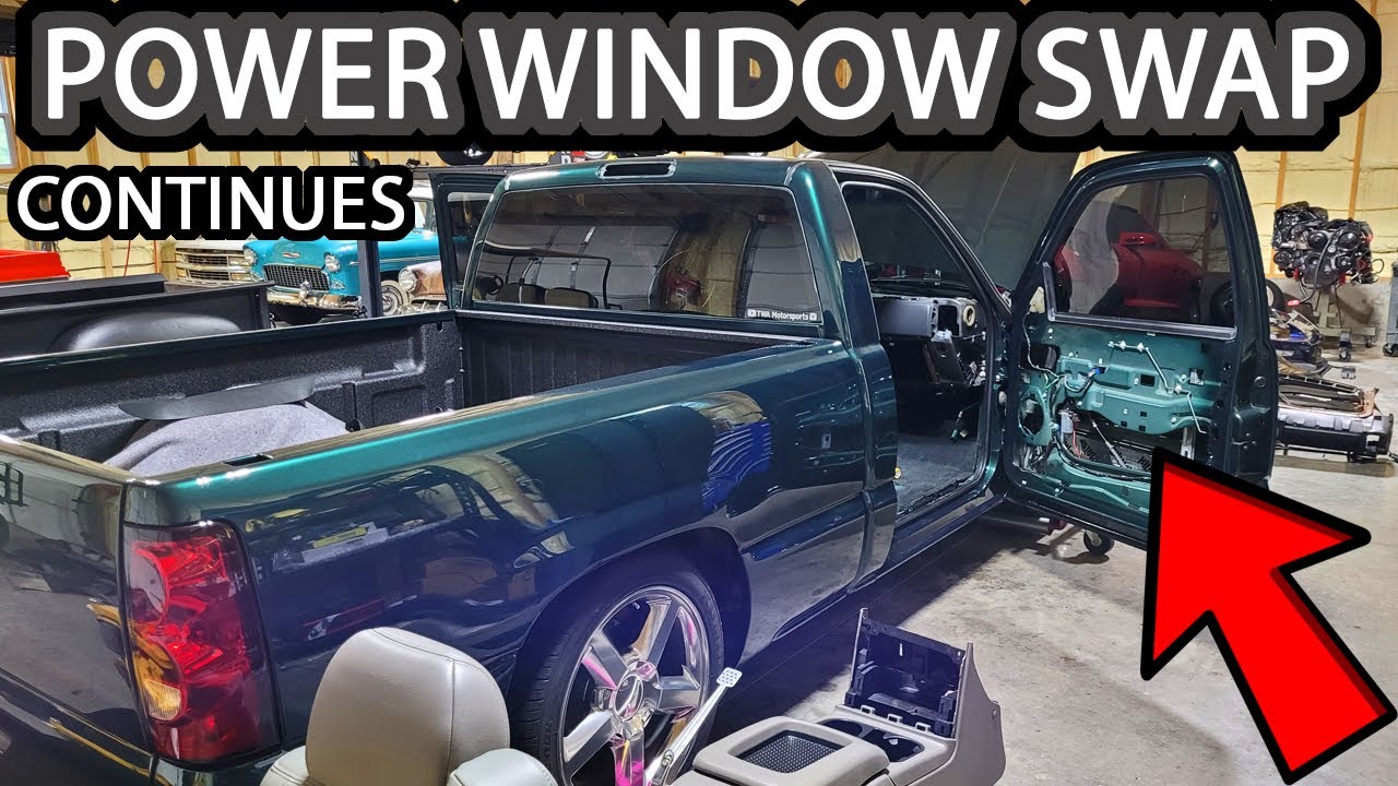 NBS Sierra Silverado Factory Power Window, Power Lock, Power Mirror Swap How to Part 2