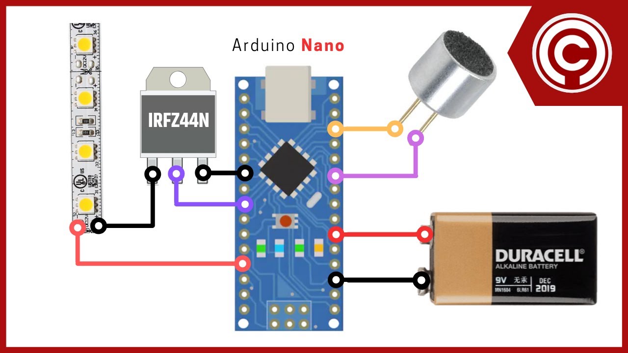 Arduino Music Reactive LED Strip